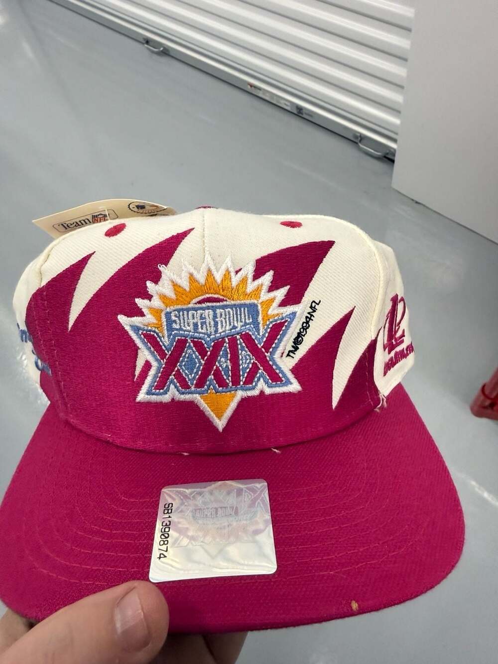 Vintage Logo Athletic Super Bowl XXIX Sharktooth Snapback Hat NWT Limited Editio
